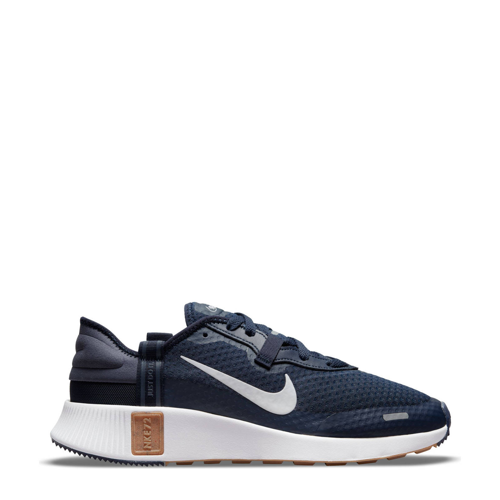 Nike Reposto sneakers donkerblauw/wit/blauw | wehkamp