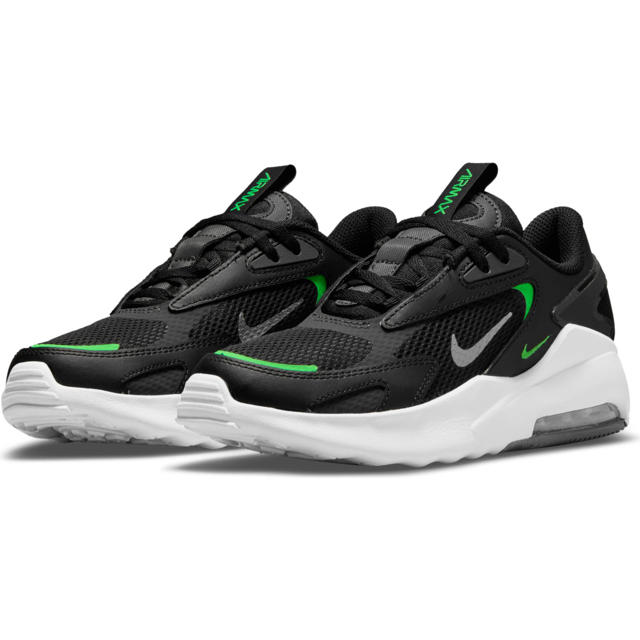 Nike Air Max sneakers zwart/grijs/groen | wehkamp