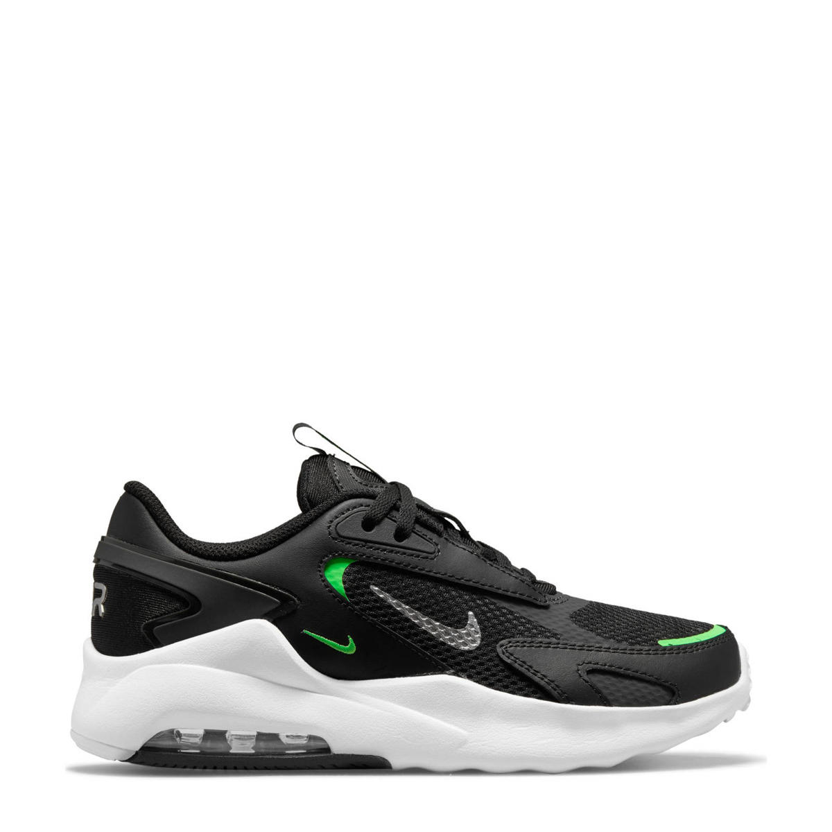 Oude tijden ruw regionaal Nike Air Max Bolt sneakers zwart/grijs/groen | wehkamp