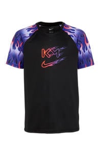 Nike Junior  sport T-shirt zwart/paars, Zwart/paars