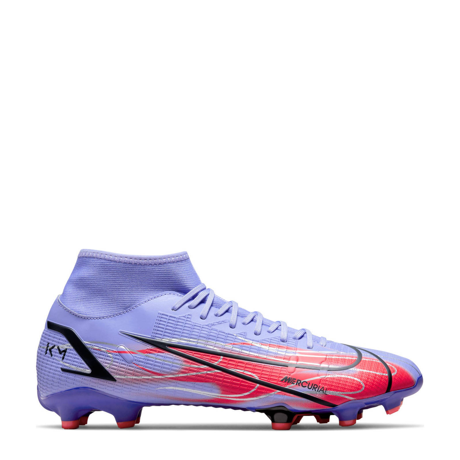 Nike Superfly 8 Academy FG MG voetbalschoenen lila rood
