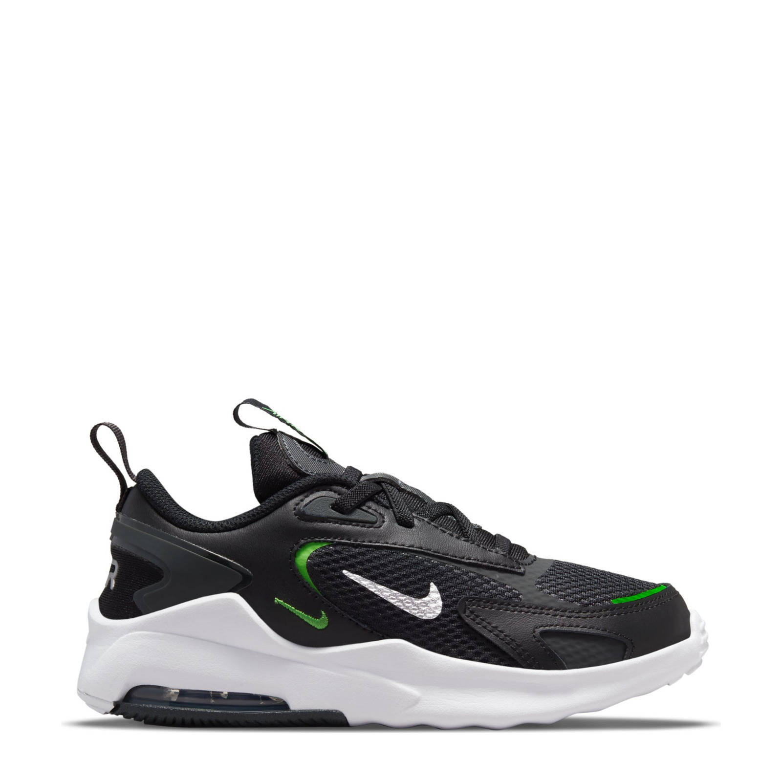 Nike Air Max Bolt sneakers zwart/groen/wit | wehkamp