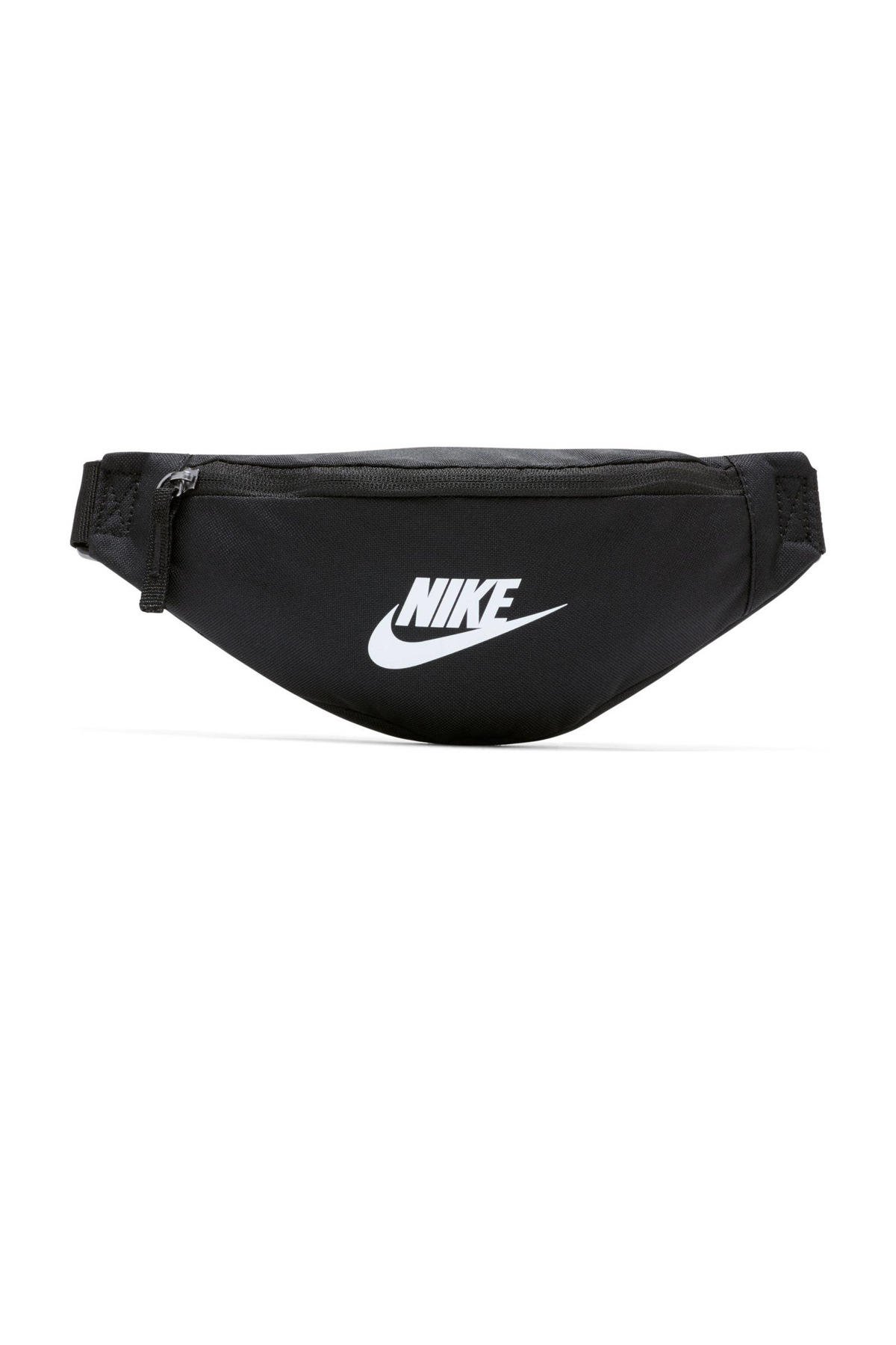 Bekijk het internet kleding stof Naschrift Nike heuptas Heritage S zwart | wehkamp
