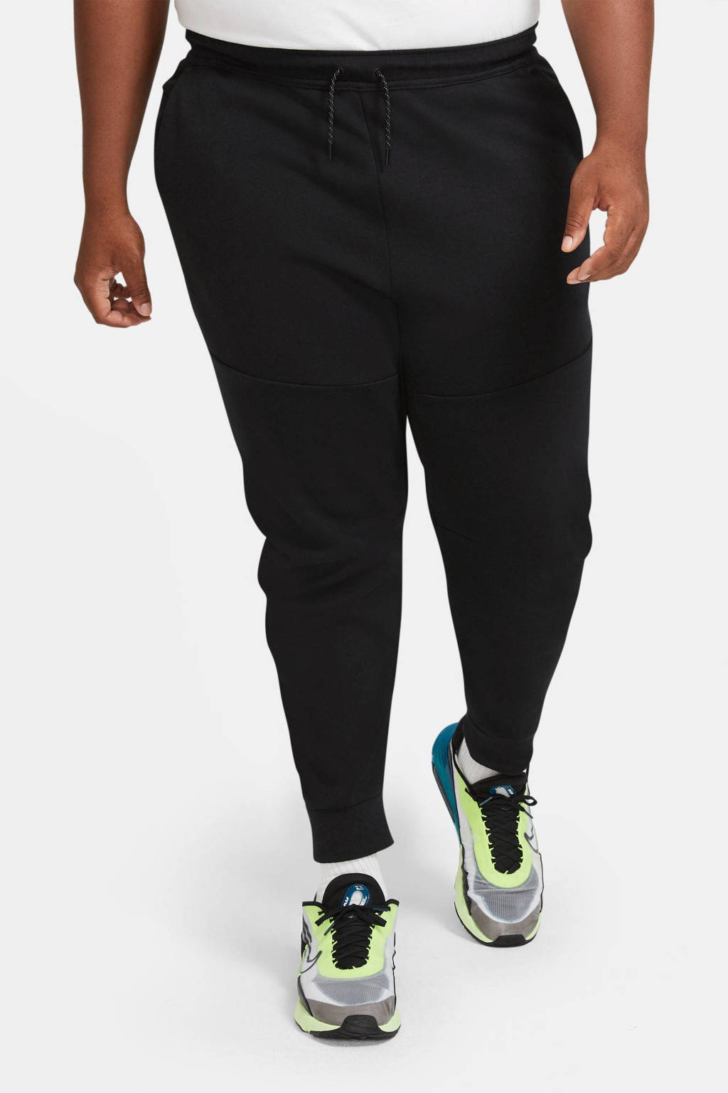 Nike Fleece joggingbroek zwart | wehkamp