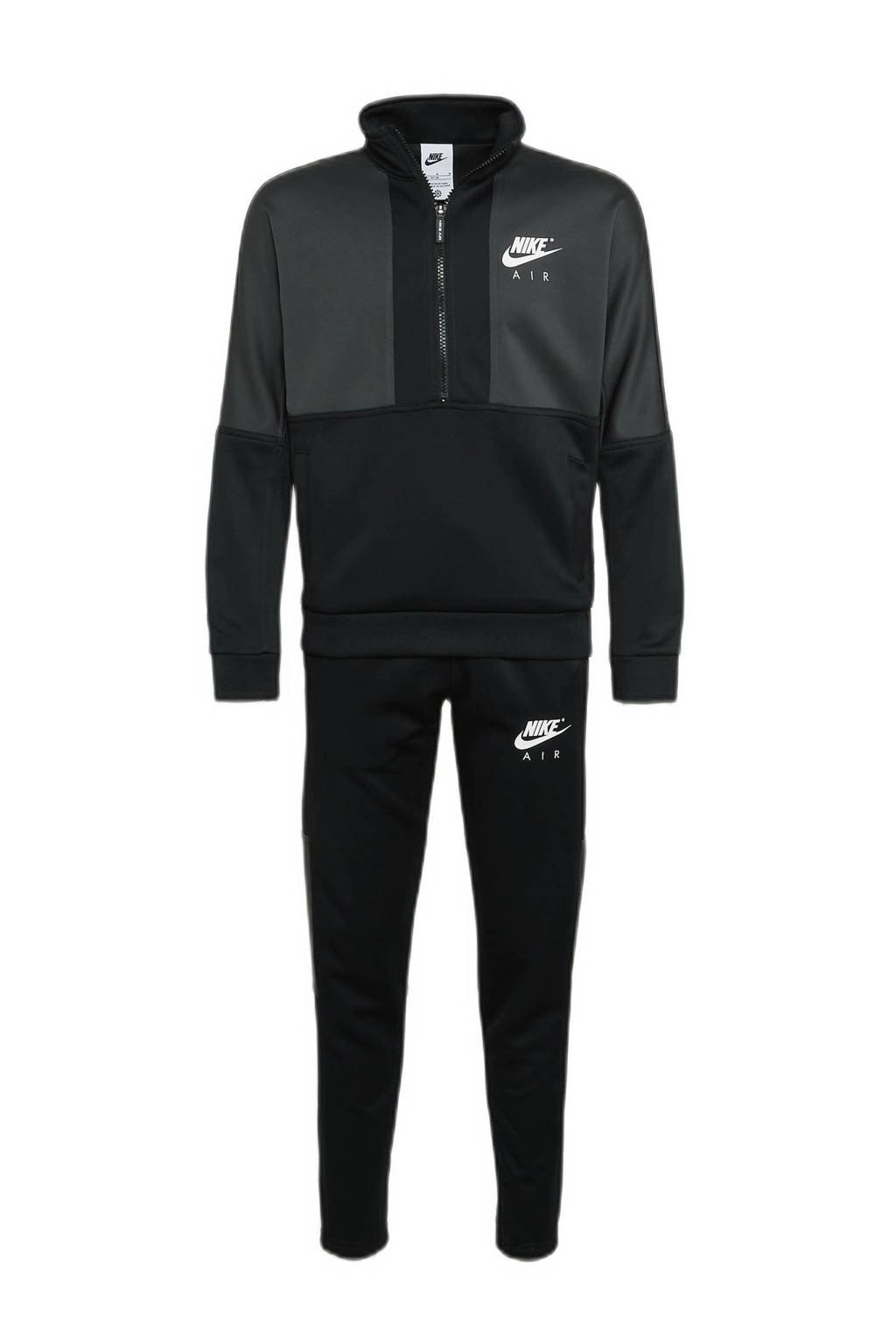 Nike   trainingspak zwart/grijs, Zwart/grijs