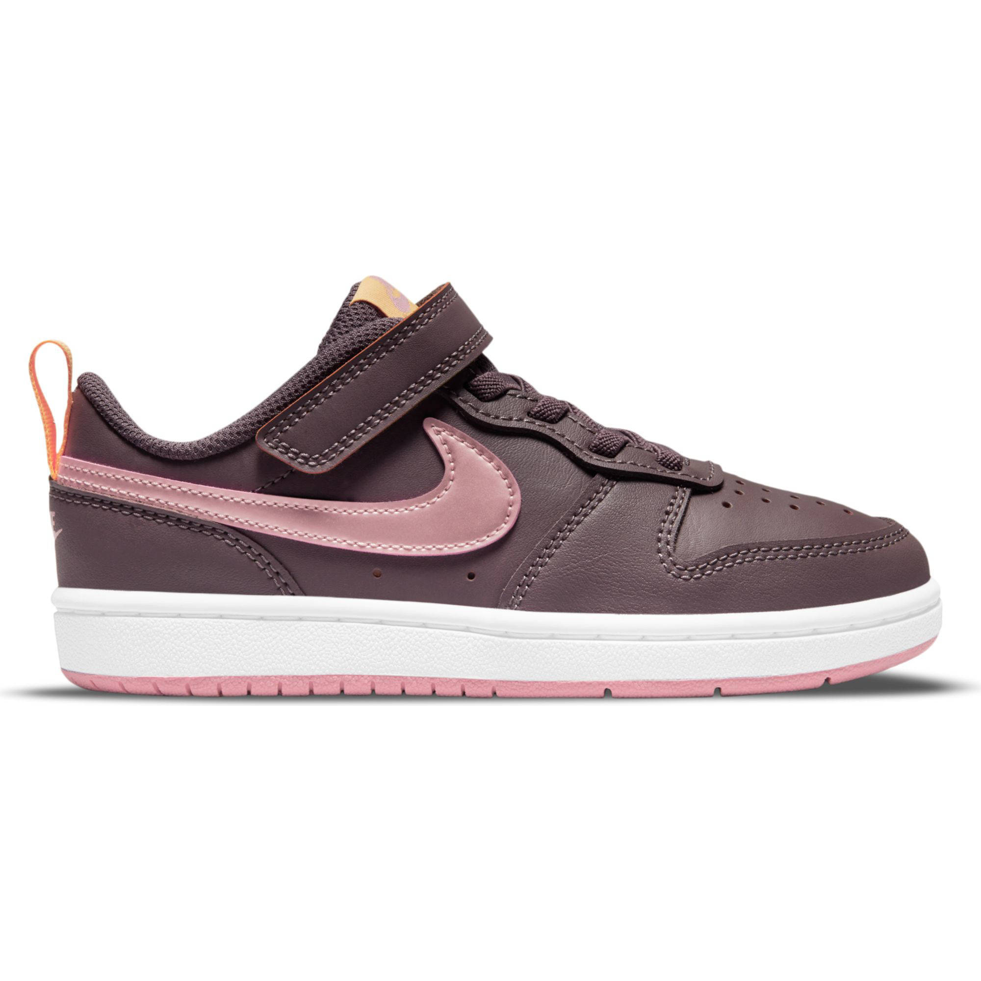 Nike Court Borough Low 2 (GS) sneakers aubergine/roze online kopen