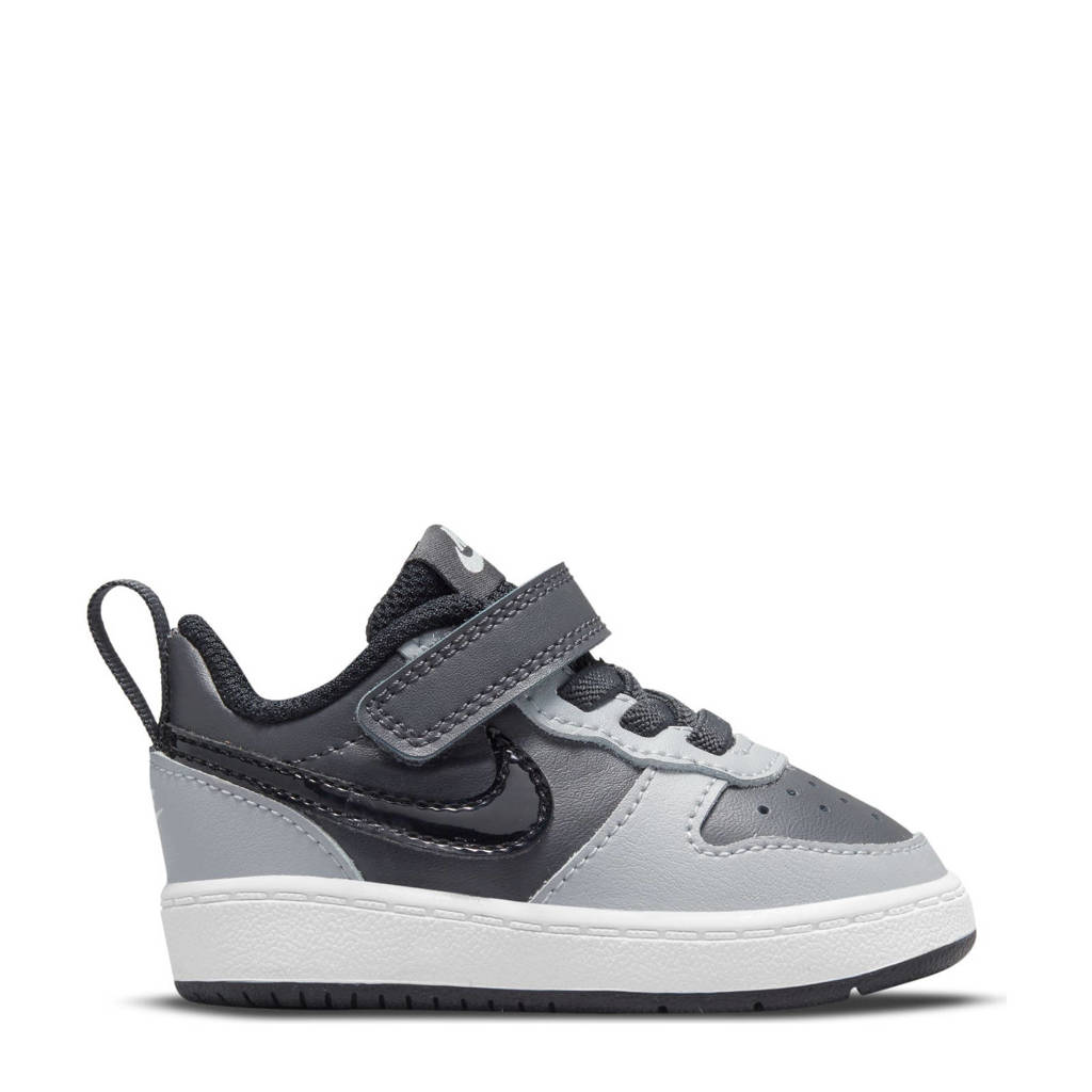 Nike Court Borough Low 2 sneakers antraciet/zwart/grijs, Antraciet/zwart/grijs