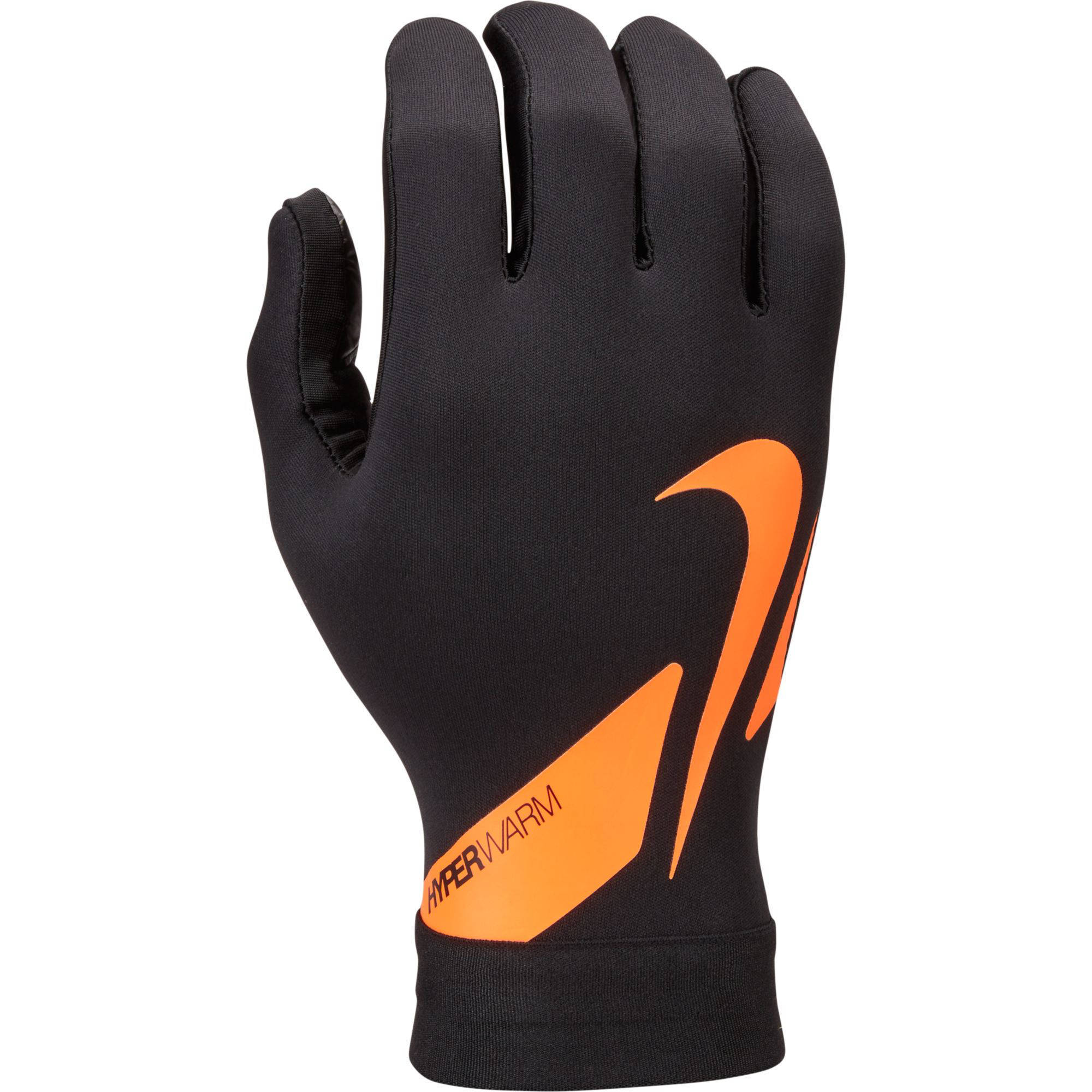 Nike Senior sporthandschoenen Academy HyperWarm zwart/oranje | wehkamp