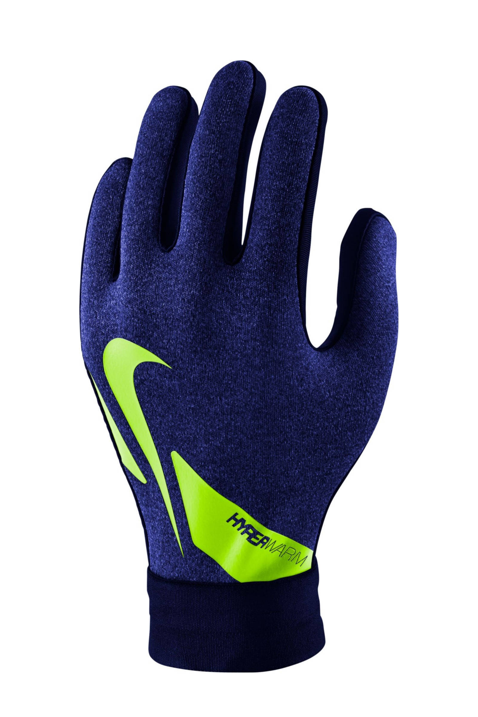 Nike Junior Jr. veldspeler sporthandschoenen Academy Hyperwarm '20  zwart/geel | wehkamp