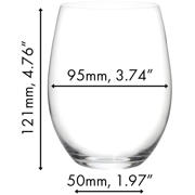 thumbnail: Riedel Rode Wijnglazenset O Wine - 4 stuks met Decanteerkaraf Syrah