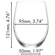 thumbnail: Riedel Rode Wijnglazenset O Wine - 4 stuks met Decanteerkaraf Syrah