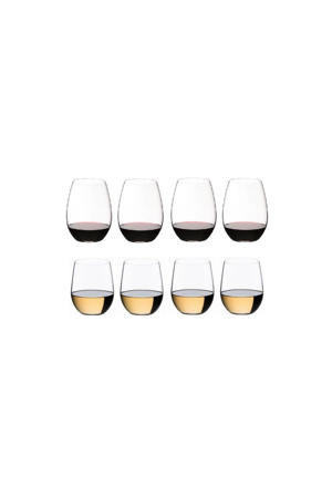 O Wine wijnglas (set van 8) 