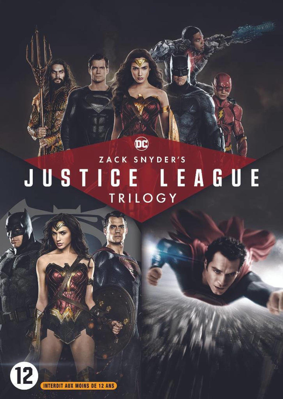 Zack Snyders Justice League Trilogy Dvd Wehkamp 