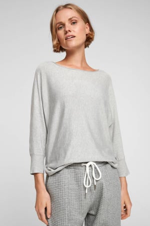 loose fit trui grijs
