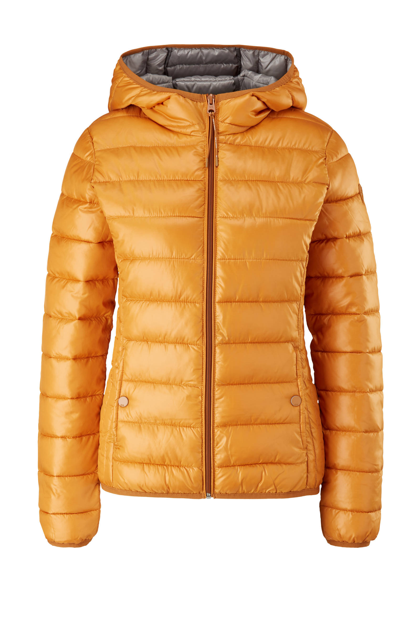 Q/S designed by Gewatteerde jas met capuchon en contrastkleurige voering online kopen