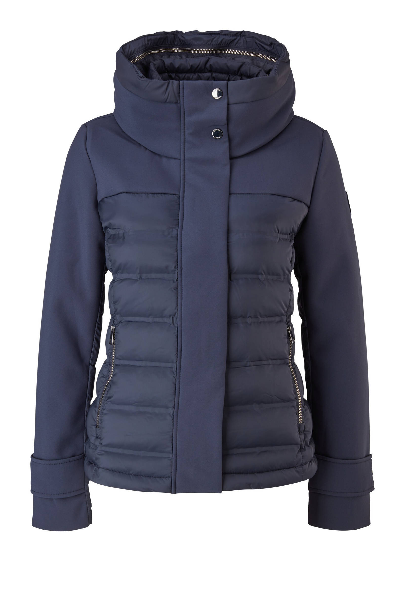 S.Oliver gewatteerde korte jas donkerblauw online kopen