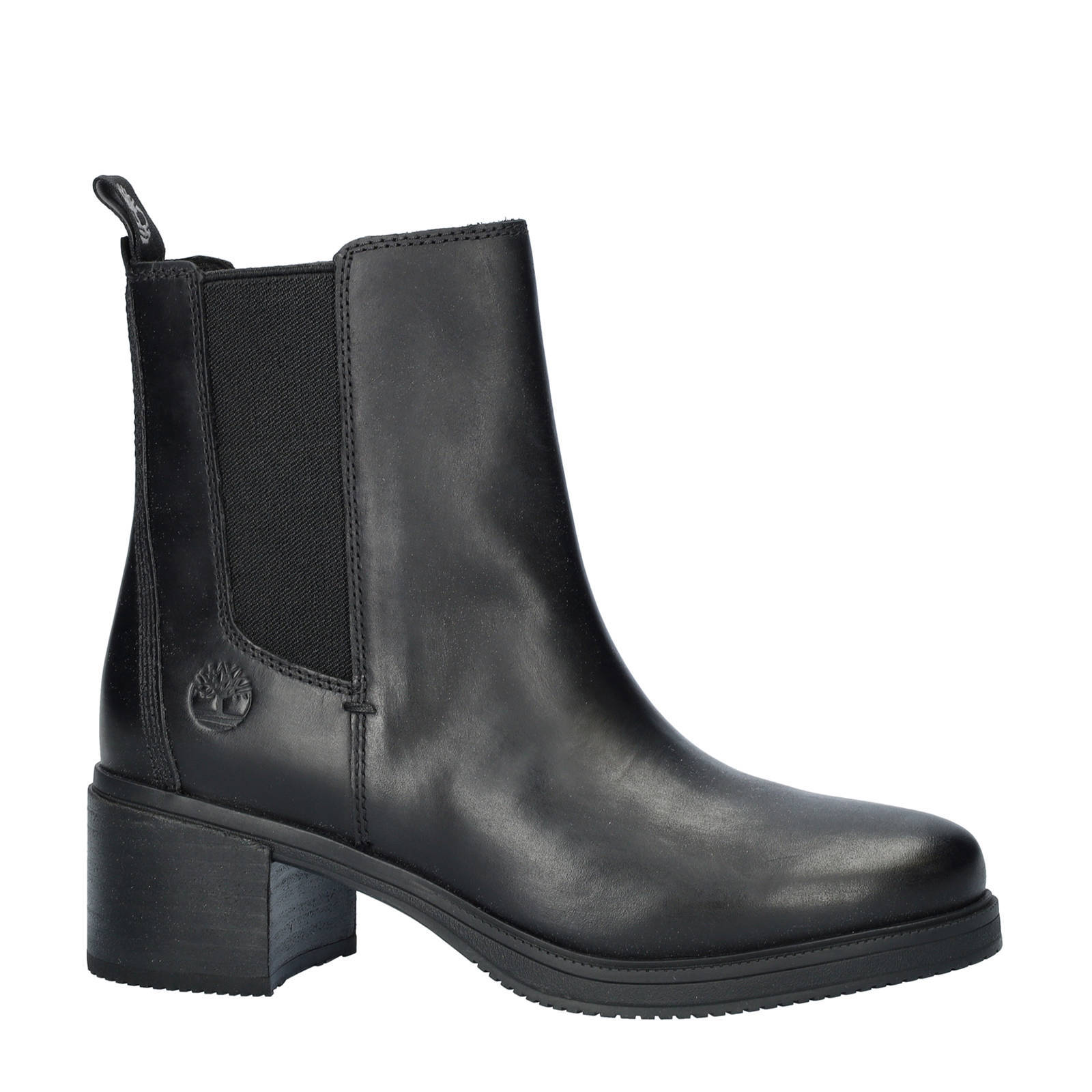 Timberland leren chelsea boots zwart | wehkamp