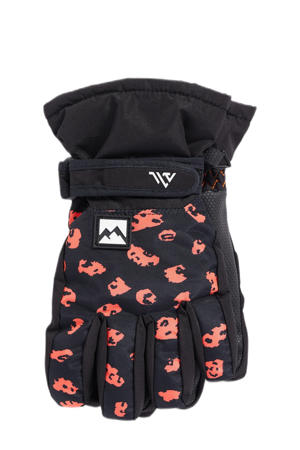 Polaris ski-handschoenen zwart/rood