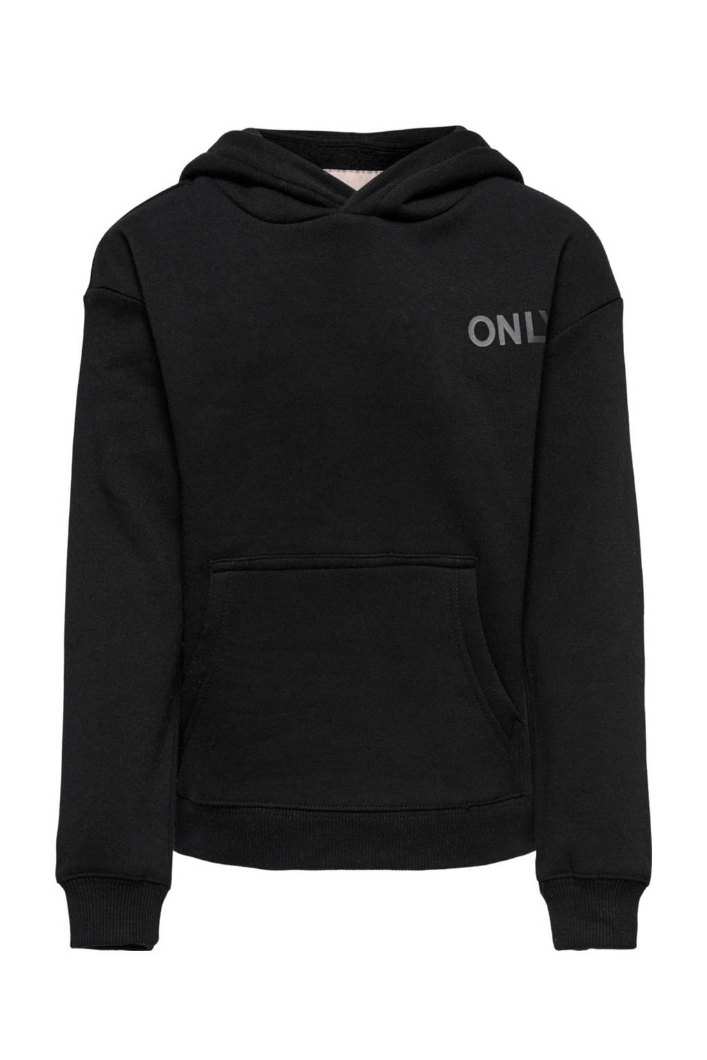 KIDS ONLY GIRL hoodie KONNEVER met logo zwart