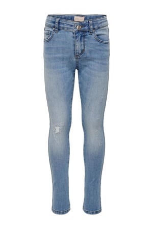 high waist regular fit jeans KONRACHEL light medium blue denim