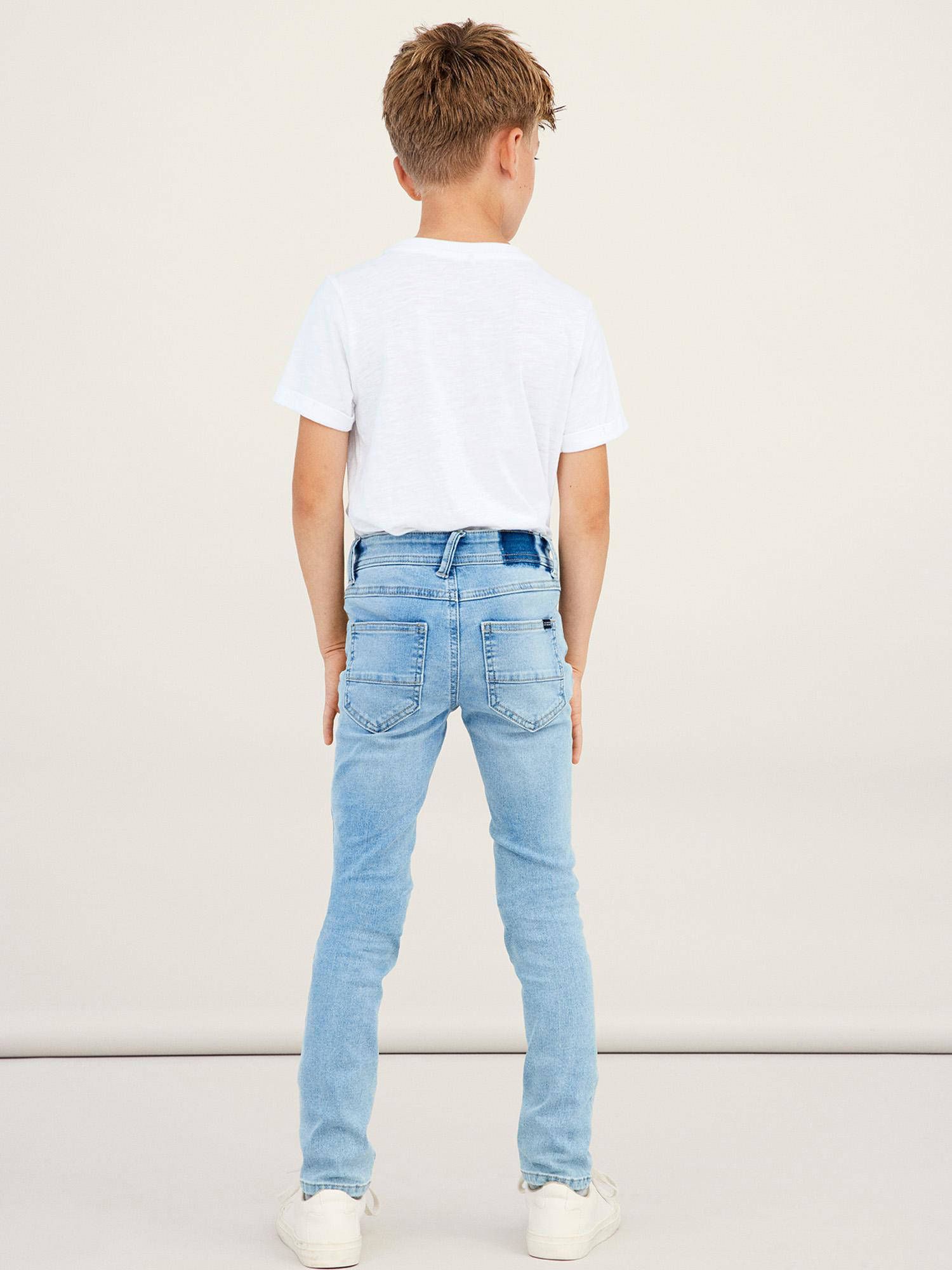 KIDS skinny jeans NKMPETE light denim wehkamp Jongens Kleding Broeken & Jeans Jeans Skinny Jeans 