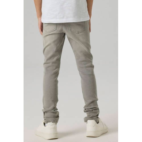 NAME IT KIDS slim fit jeans NKMSILAS grijs afbeelding