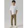 NAME IT KIDS slim fit broek NKMTHEO beige