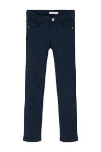NAME IT KIDS skinny jeans NKFPOLLY donkerblauw, Donkerblauw