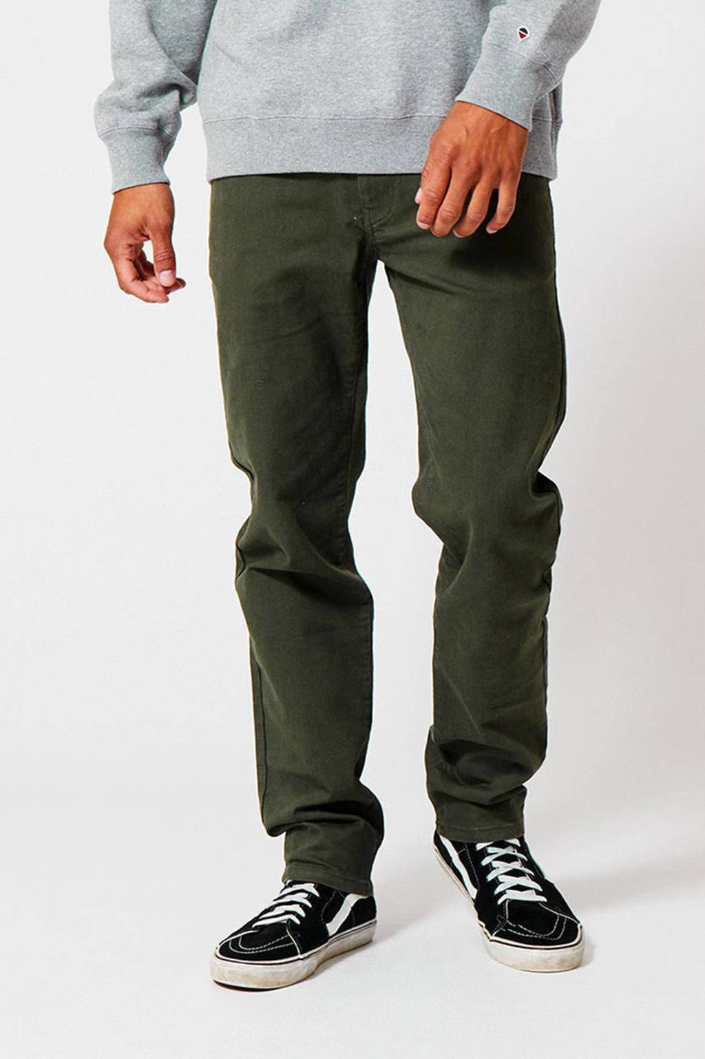 America Today straight fit broek Parks army, Army