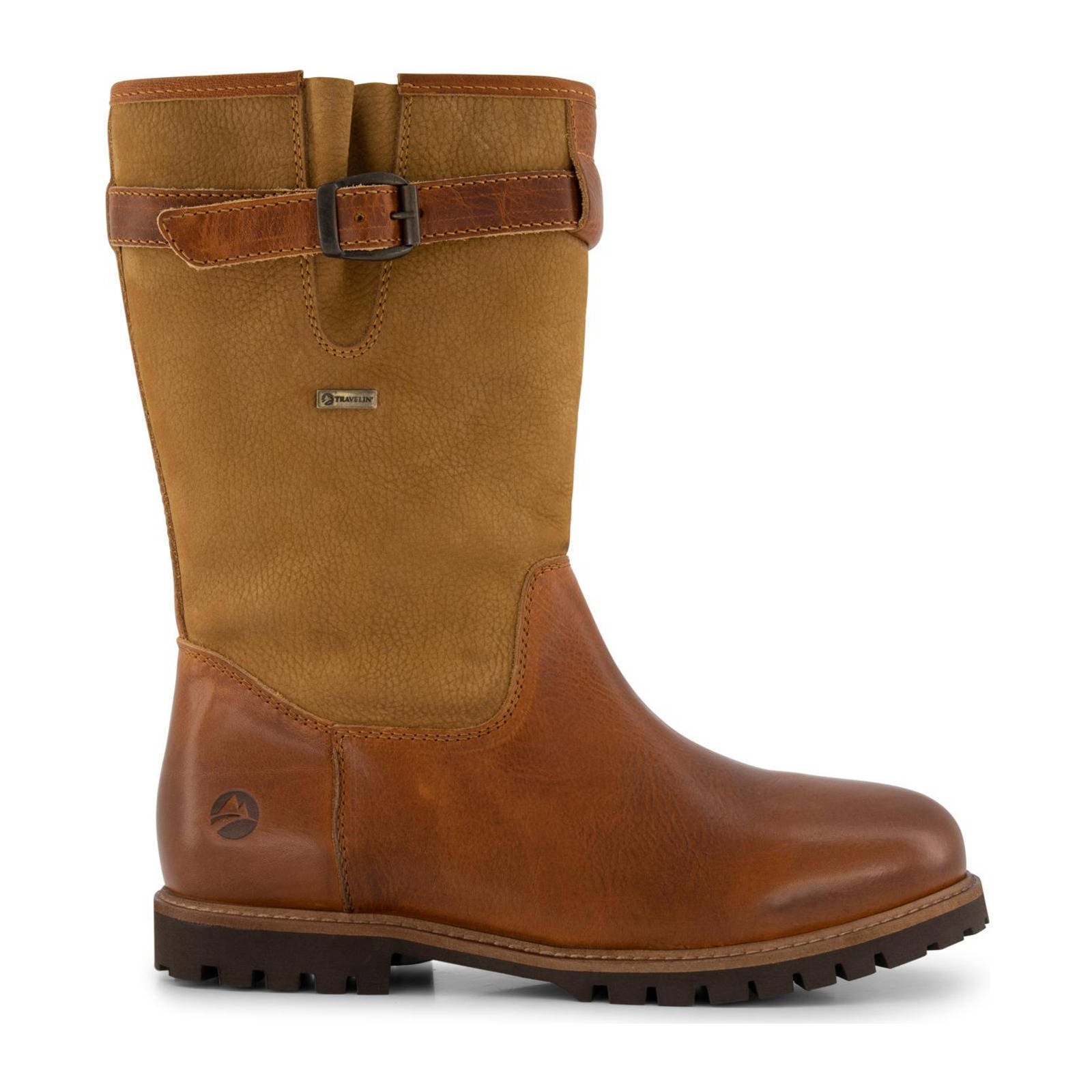 Travelin' Dames Outdoorlaars Silkeborg Cognac Maat 38 - De Boer Drachten
