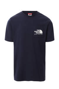 The North Face regular fit T-shirt Berkeley California marineblauw, Marineblauw