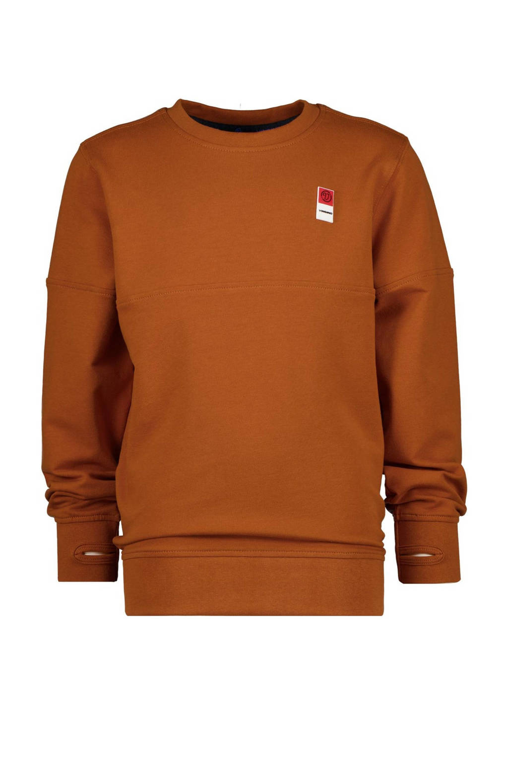 Clam onderwerp schuur Vingino Essentials sweater bruin | wehkamp