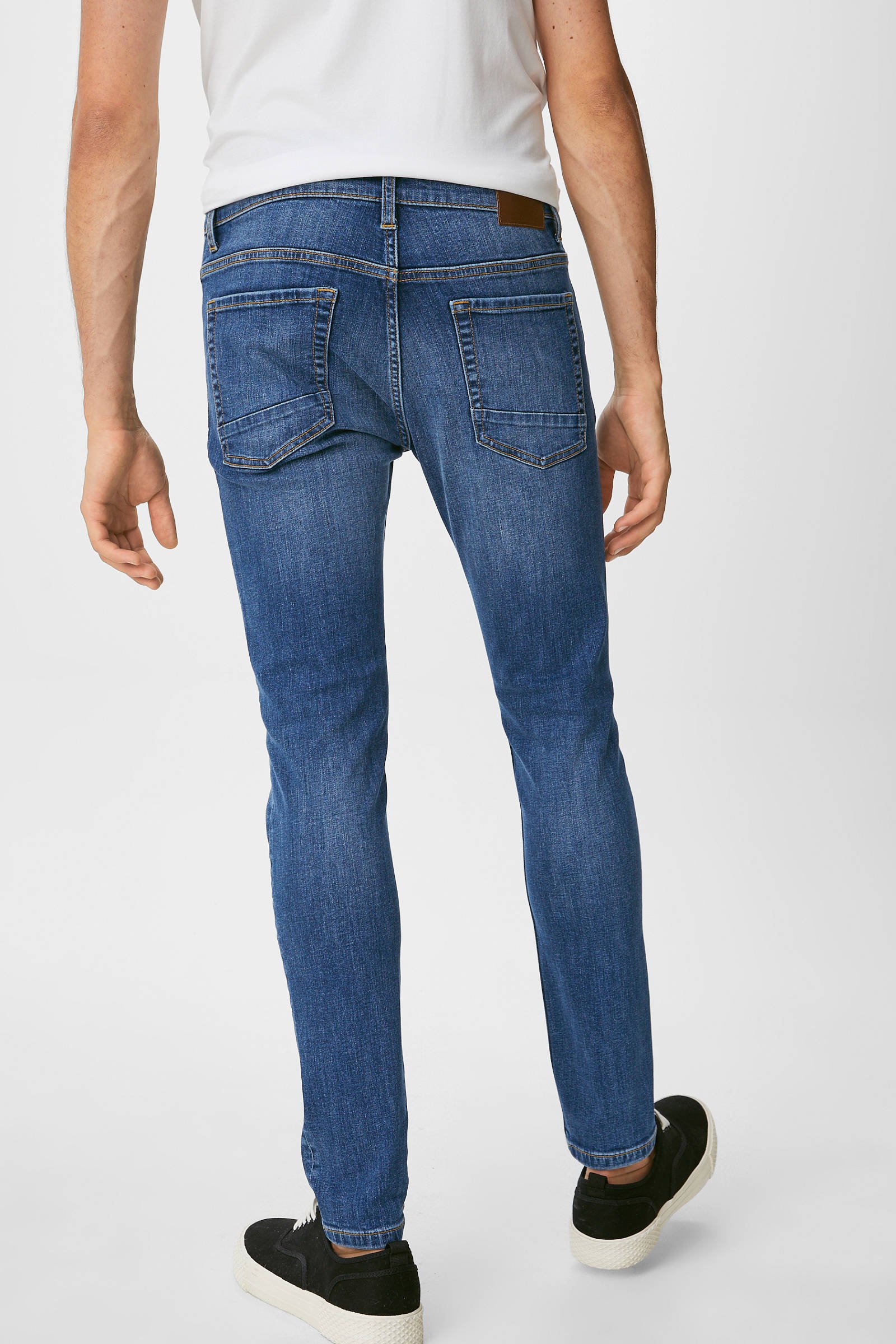 C&A Clockhouse skinny jeans midbluedenim wehkamp