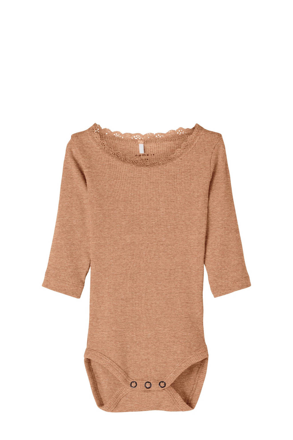 NAME IT BABY romper NBFKAB bruin, Bruin