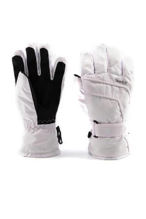 ski handschoenen Mesa wit/zwart