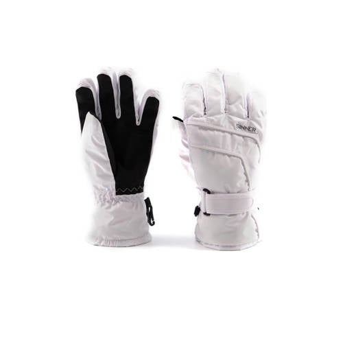 Sinner ski handschoenen Mesa wit/zwart