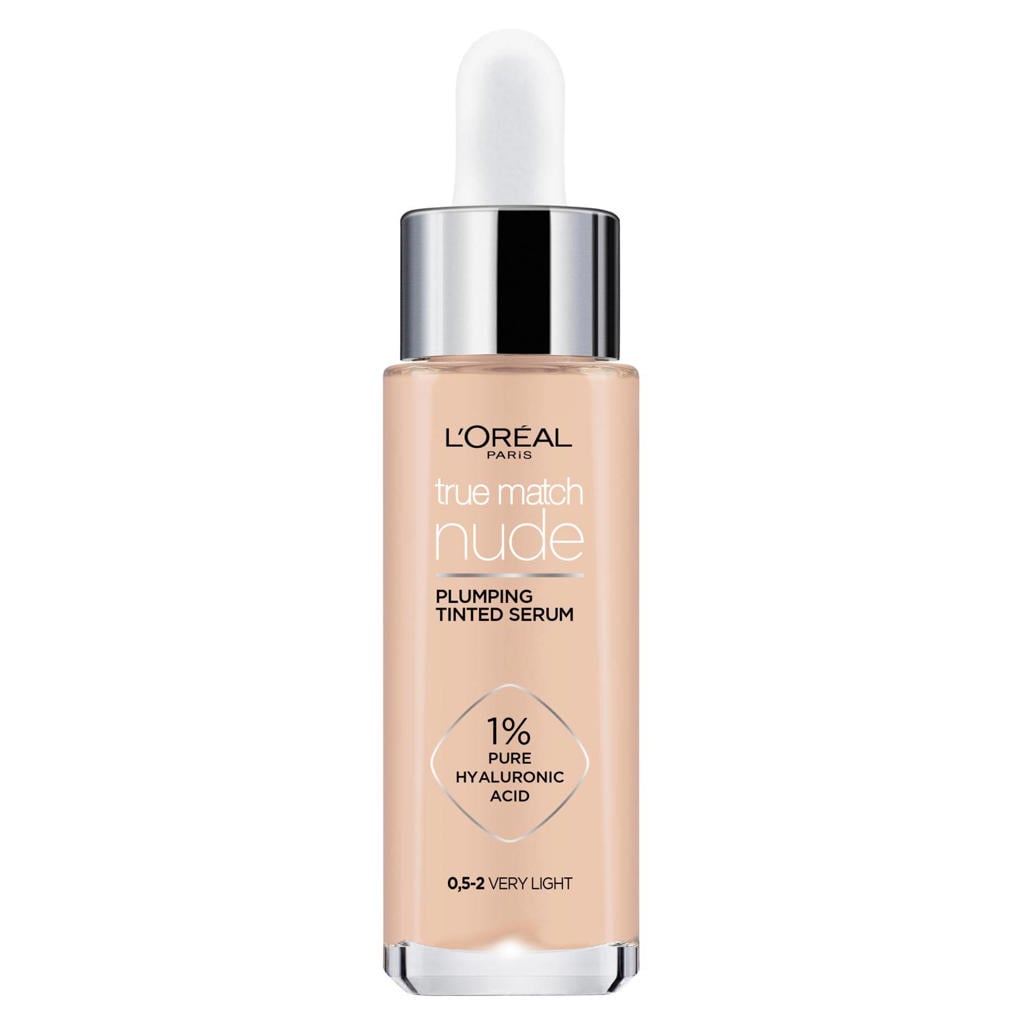 L'Oréal Paris True Match Nude Getint Serum - 0.5-2 Very Light - 30 ml