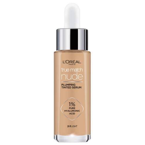 Wehkamp L'Oréal Paris True Match True Match Nude Getint Serum - 2-3 Light - 30 ml aanbieding