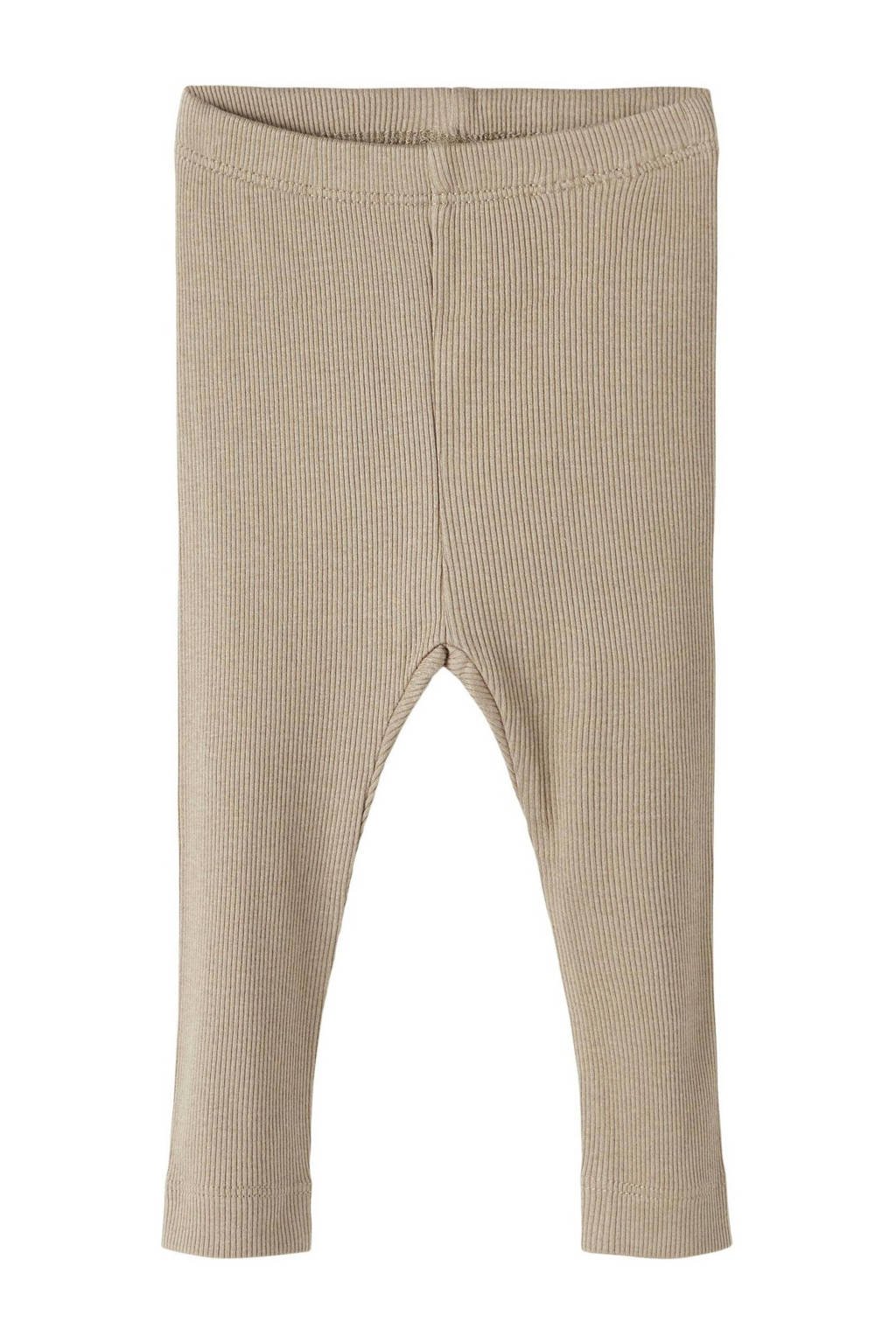 NAME IT BABY newborn baby skinny broek NBNKAB met biologisch katoen lichtgroen, Lichtgroen