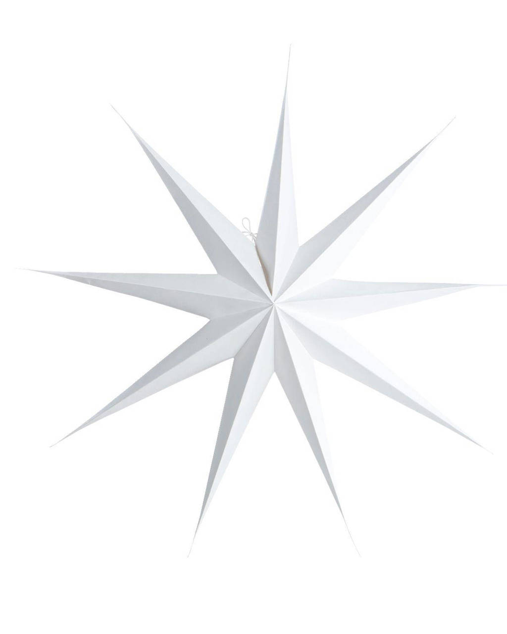 House Doctor kerstster 9 Point (Ø87 cm), Wit