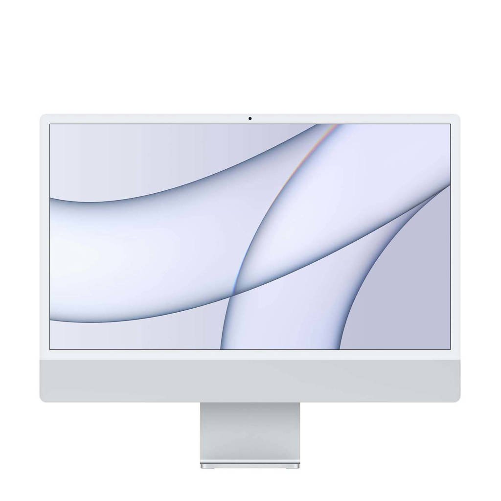 Apple "iMac Retina 4.5K 24"" (2021) 16GB/256GB 2-port (Zilver)"