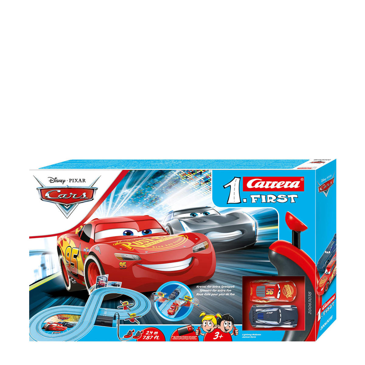Hopelijk nemen fout Carrera First Disney Cars Power Duell racebaan | wehkamp
