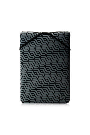 Reversible 15.6 inch laptop sleeve (zwart/geo)