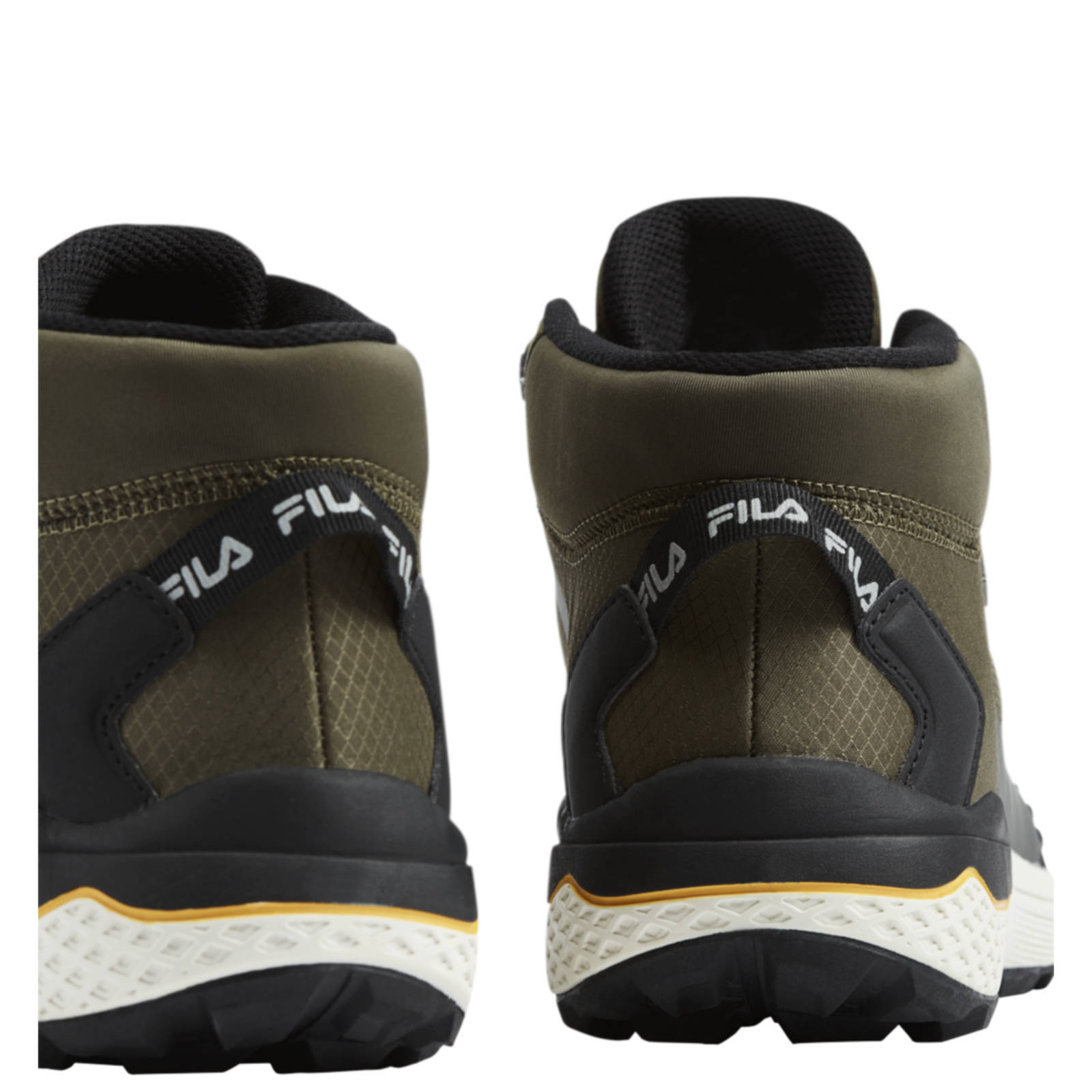 Fila halfhoge sneakers kaki | wehkamp