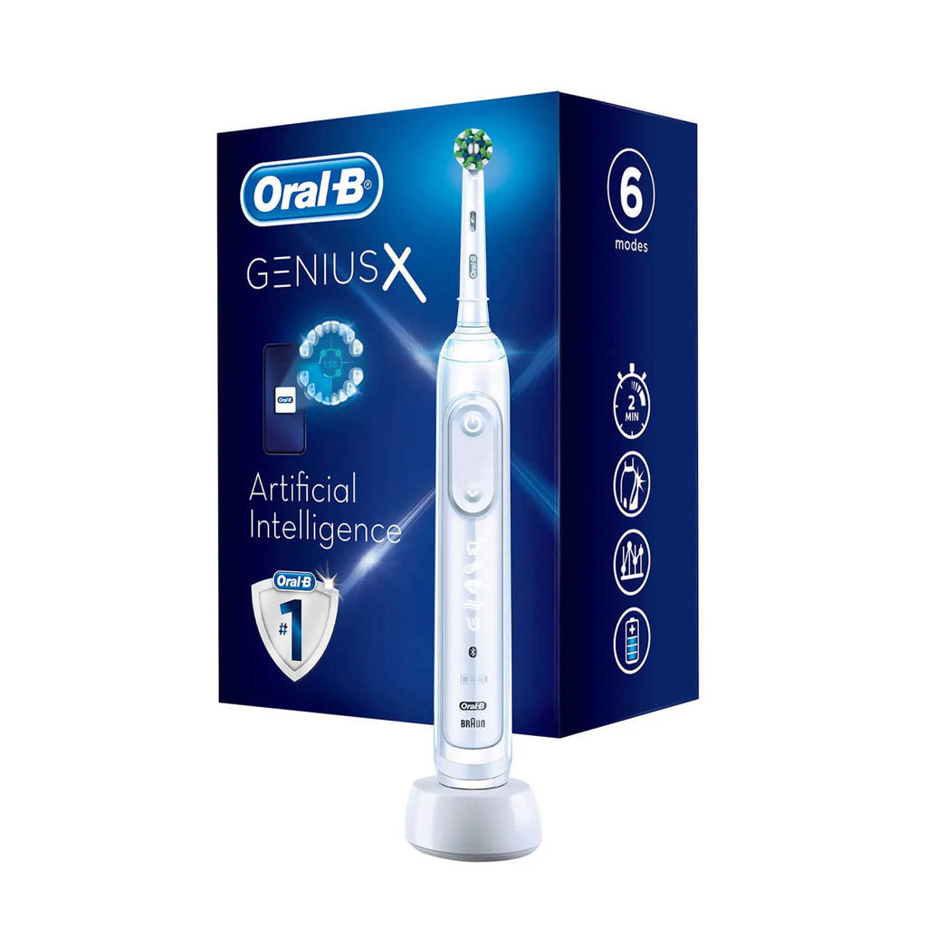Oral-B Genius X elektrische tandenborstel (wit)