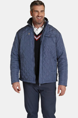 gewatteerde jas SIR CYNFARCH Plus Size blauw