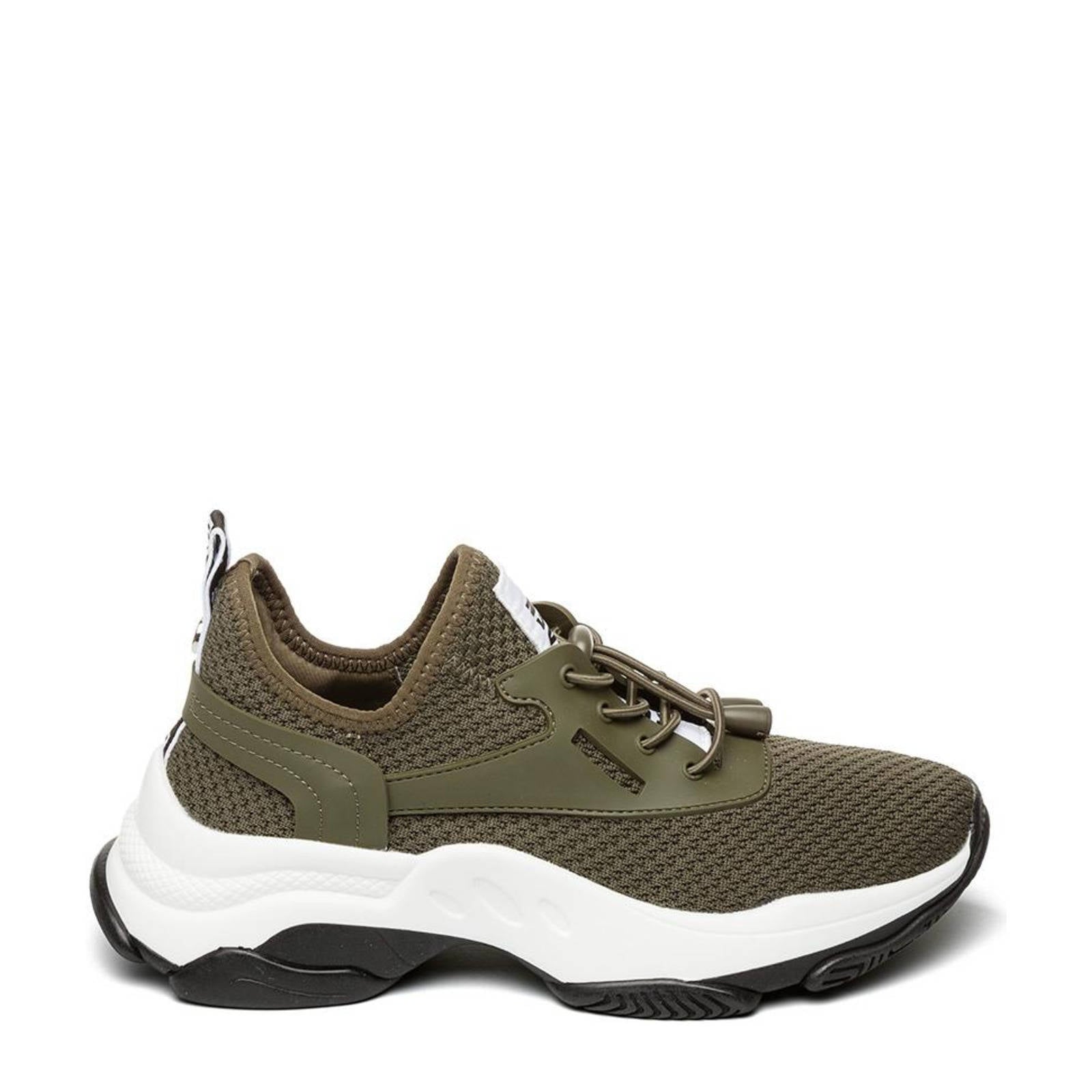 Steve Madden Match chunky sneakers olijfgroen | wehkamp