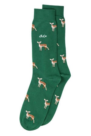sokken Deer groen