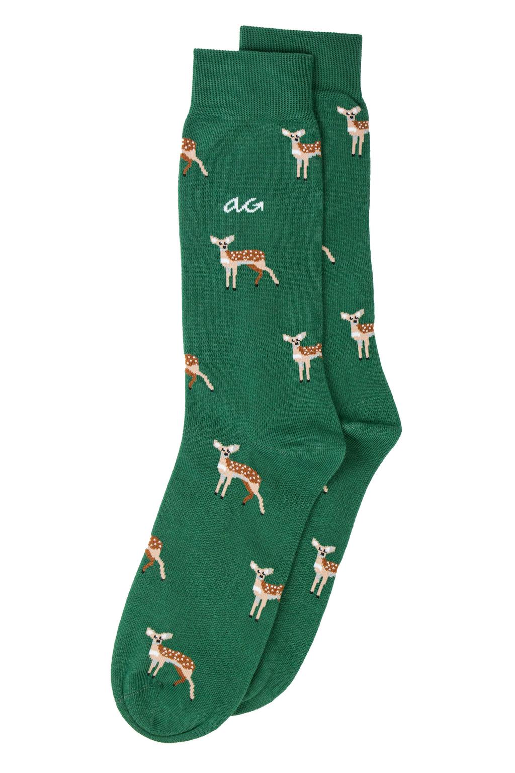 Alfredo Gonzales sokken Deer groen