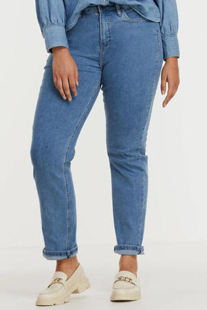 high waist straight fit jeans ROXI lucky blue